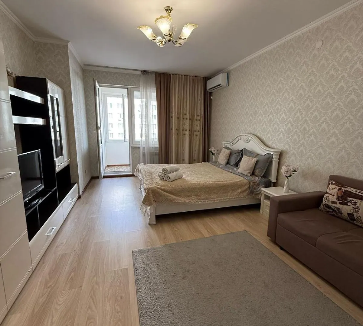 Apartment Комфортная Однокомнатная Квартира В Городе Almaty Kazakhstan